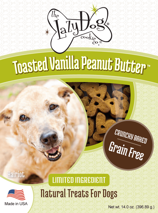 Toasted Vanilla Peanut Butter Dog Treats