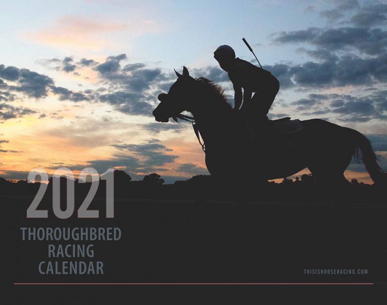 2021 Thoroughbred Racing Calendar - Impressions of Saratoga