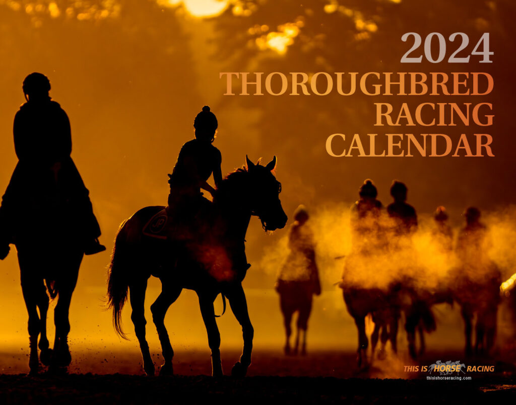 2024 Thoroughbred Racing Calendar Impressions of Saratoga