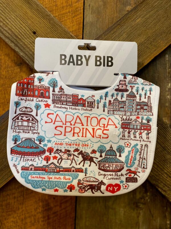 baby bib-Saratoga Springs- landmark design