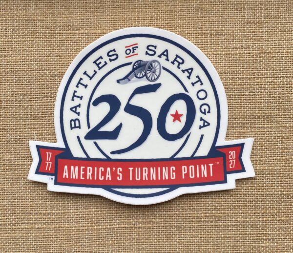 Saratoga 250 Logo Sticker