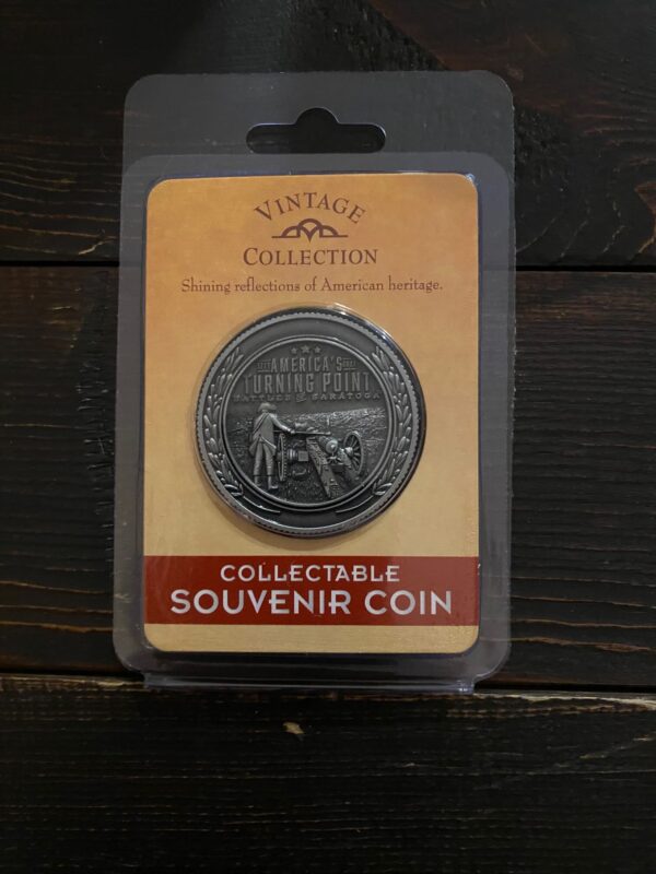 Souvenir Coin -Features American Turning Point pewter emblem