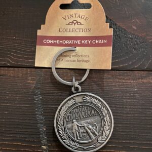 Key Chain -Features American Turning Point pewter emblem