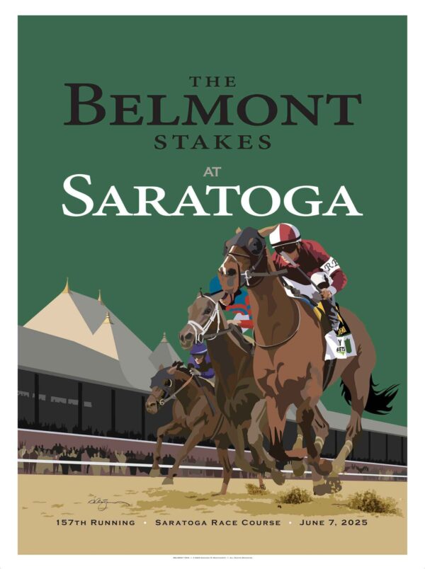 2025 Belmont Stakes Poster