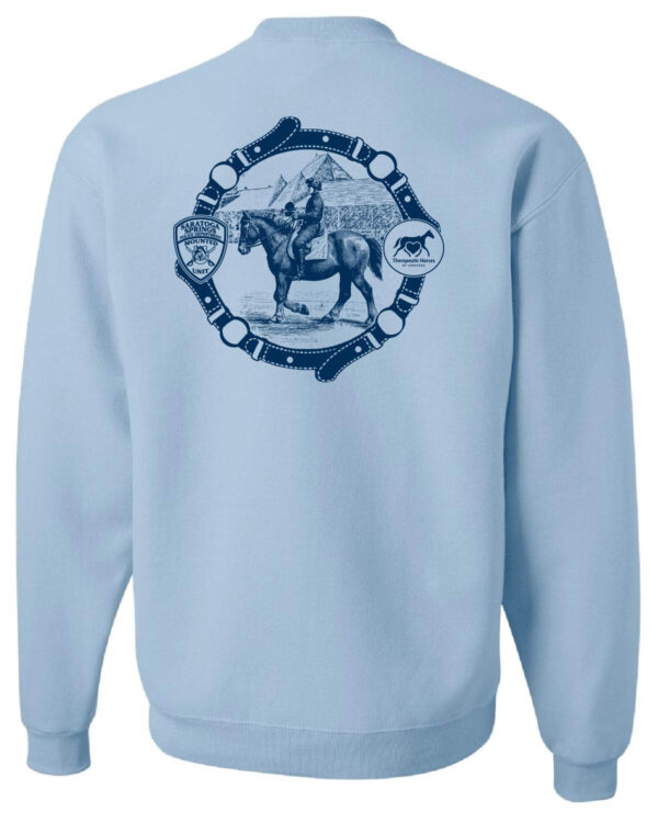 Saratoga Springs Police Department Mounted Horse Crew Sweatshirt - Image 3