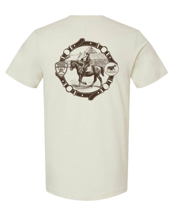 Saratoga Springs Police Department Mounted Horse T-Shirt - Image 2